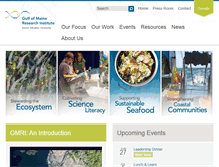 Tablet Screenshot of gmri.org
